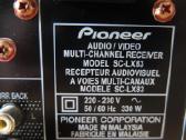 Pioneer Sc-lx83 stiprintuvas resyveris 7x190w - nuotraukos Nr. 8