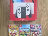 Nintendo switch oled + 3 žaidimai + deklas - nuotraukos Nr. 2