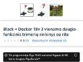 Black+decker 18v multifunkcinis trimeris - nuotraukos Nr. 11