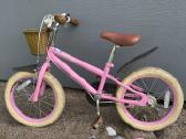 Vaikiskas dviratis su krepsiuku 16coliu ratai