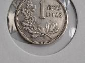 Lietuva 1925 1 litas sidabras
