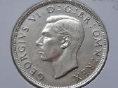 Didžioji Britanija 1/2 kronos sidabras 1946