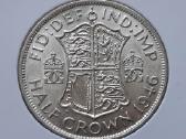 Didžioji Britanija 1/2 kronos sidabras 1946 - nuotraukos Nr. 2