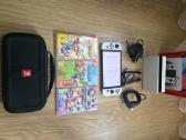 Nintendo switch oled + 3 žaidimai + deklas