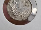 Lietuva 1 litas 1925 sidabras - nuotraukos Nr. 6