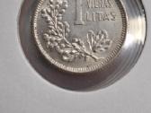Lietuva 1 litas 1925 sidabras - nuotraukos Nr. 11