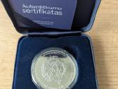 Sidabrinė moneta Atr - nuotraukos Nr. 2