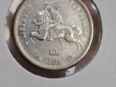 Lietuva 1925 2 litu sidabras - nuotraukos Nr. 4