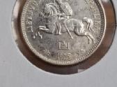 Lietuva 1925 2 litu sidabras - nuotraukos Nr. 6