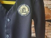 Ryto gimnazijos megztukas su emblema - nuotraukos Nr. 2