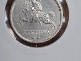 Lietuva 1936 5 litai Basanavičius sidabras - nuotraukos Nr. 2
