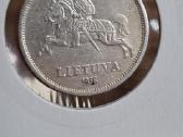 Lietuva 1936 5 litai Basanavičius sidabras - nuotraukos Nr. 8
