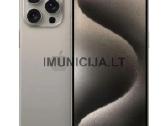 iPhone 15 Pro 128gb + 3 mėn. garantija