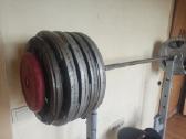 Štanga su svoriais 200kg