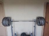 Štanga su svoriais 200kg - nuotraukos Nr. 2