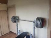 Štanga su svoriais 200kg - nuotraukos Nr. 3