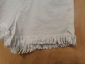 2xl balti džinsiniai šortai moterims - nuotraukos Nr. 3