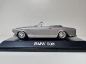 Bmw 503 Cabriolet 1956 pilka 1:43 Schuco - nuotraukos Nr. 4