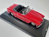 Bmw 503 Cabriolet 1956 raudona 1:43 Schuco - nuotraukos Nr. 6