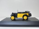 Bmw Dixi Cabrio geltona 1:43 Schuco - nuotraukos Nr. 4