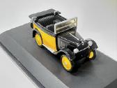 Bmw Dixi Cabrio geltona 1:43 Schuco - nuotraukos Nr. 6