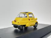 Bmw Isetta 1955 Deutsche Bundespost geltona 1:43 S - nuotraukos Nr. 5