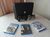 Playstation 4 Pro 1tb + 2 pulteliai + 3 žaidimai