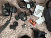 Nikon D3400 + Af-s 18-105 Kit + Nikkor Lens 85 mm