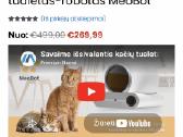 Automatis kačių tualetas
