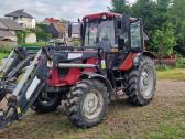 Mtz 1025.3 Belarus su frontaliniu.
