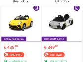 Vaikiškas elektrinis automobilis