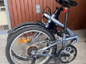 Lengvas sulankstomas dviratis Btwin, pilkas - nuotraukos Nr. 4