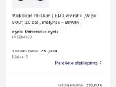 BMX dviratis Wipe 500 - nuotraukos Nr. 5
