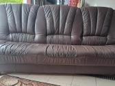 Parduodama odinė sofa lova - nuotraukos Nr. 3