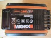 Worx akumuliatorius 18v - nuotraukos Nr. 3