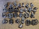 Flat clips dvipusiai dviraciu pedalai bike pedals