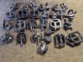 Flat clips dvipusiai dviraciu pedalai bike pedals - nuotraukos Nr. 2