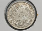 1 markes 1914m. Vokietija sidabras 900