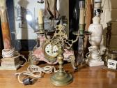 Antikvarinis žalvarinis stalinis šviestuvas - nuotraukos Nr. 5