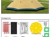 Parduodama 3f Ul Gear Tribe 4 Hot Tent + krosnelė - nuotraukos Nr. 5