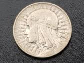 5 zlotai 1933m. Lenkija sidabras