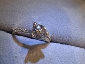 Sužadetuvių žiedas su briliantais (1,33 ct) - nuotraukos Nr. 9