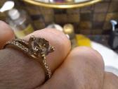 Sužadetuvių žiedas su briliantais (1,33 ct) - nuotraukos Nr. 15