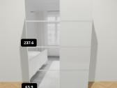 Ikea Pax spinta su stumdomomis durimis–23715066 - nuotraukos Nr. 3