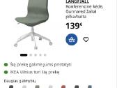Langfjall ikea kede zalia - nuotraukos Nr. 2