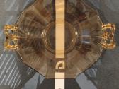 Originalus Depression Glass dubuo/lėkštė!