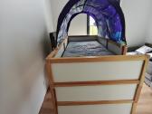 Ikea Kura lova su palapine - nuotraukos Nr. 4