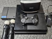 Atrištas ps4 500gb su vr komplektu