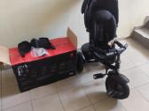 Triratis Qplay Premium, juodas - nuotraukos Nr. 6
