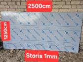 Nerudyjančio plieno lapai 1mm